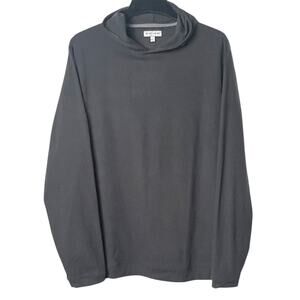 Peter Millar Men's M ArdentAir Performance Hoodie Dark Gray Exceptional Softness